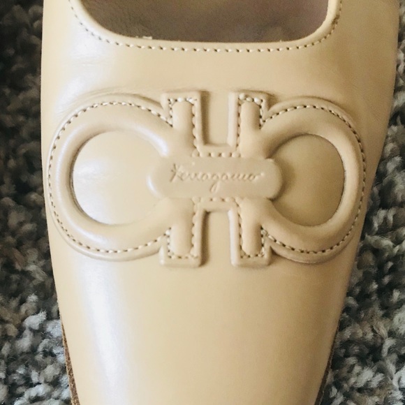 Salvatore Ferragamo Tan Leather Shoes Size 9AA - Picture 3 of 8